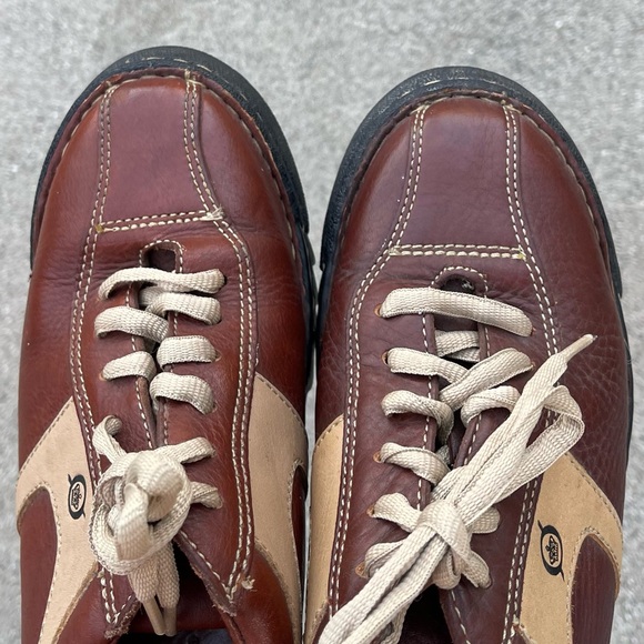 Born Shoes Leather Bicycle Toe Oxford brown size 9.5/41 Preowned Womens - Picture 8 of 9